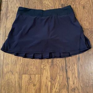 Lululemon Black Tennis Skirt Sz 10